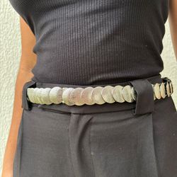 Cinto Feminino Moedas - Prat... - XICA STORE