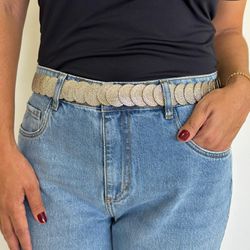 Cinto Feminino Moedas - Prat - XICA STORE