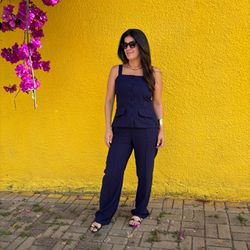 Conjunto Feminino Alfaiatari... - XICA STORE