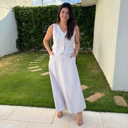 Conjunto Feminino Saia e Col... - XICA STORE