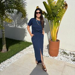 Conjunto Feminino Saia Molet... - XICA STORE