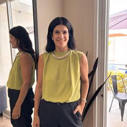 Regata Feminina com Prega no... - XICA STORE