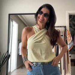 Regata Feminina Cruzada - Ma... - XICA STORE