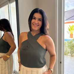 Regata Feminina Cruzada - Mi... - XICA STORE