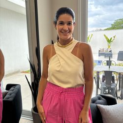 Regata Feminina Cruzada - Nu... - XICA STORE