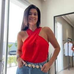 Regata Feminina Cruzada - To... - XICA STORE