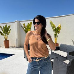 Regata Feminina Transpassada... - XICA STORE