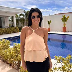 Regata Feminina Viscolinho c... - XICA STORE