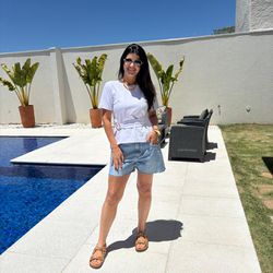 Shorts Jeans Feminino - Clar - XICA STORE