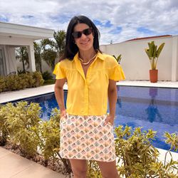 Shorts Saia Feminino - Flori... - XICA STORE