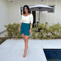 Shorts Saia Feminino Leticia... - XICA STORE