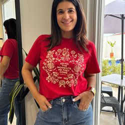 T-Shirt Feminina Estampada A... - XICA STORE