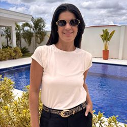 T-Shirt Feminina Pesponto Ma... - XICA STORE