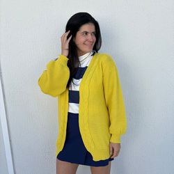Tricô Feminino Cardigan - Am... - XICA STORE
