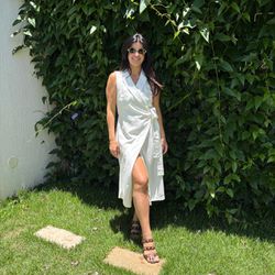 Vestido Feminino Amarração -... - XICA STORE