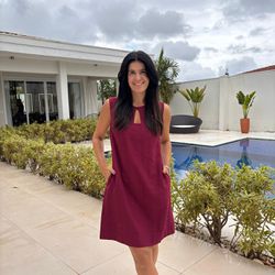 Vestido Feminino Decote Flat... - XICA STORE