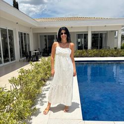 Vestido Feminino Laise com B... - XICA STORE