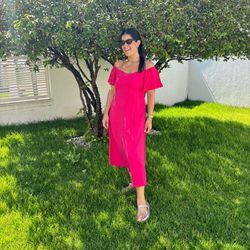 Vestido Feminino Linho - Ros - XICA STORE