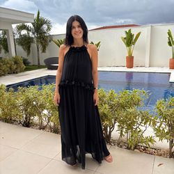 Vestido Feminino Longo Babad... - XICA STORE