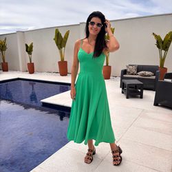 Vestido Feminino Malha Lins ... - XICA STORE