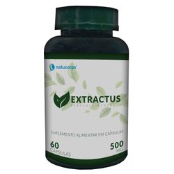 EXTRACTUS 60 CAPS NATUCORPS - EX60 - XVITACONSULTORIA