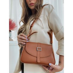 Bolsa Crossbody Baguete Detalhe strass - YL Bag
