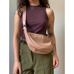 Bolsa Meia Lua Gorgurão – estilo e conforto em uma só peça - YL Bag