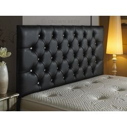 Cabeceira Casal ISA 1,40 CM CAPITONÊ marrom Yasbe... - YASBELLY