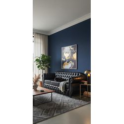 Sofá Chesterfield Conde 3 Lugares 2,20 cm courino ... - YASBELLY