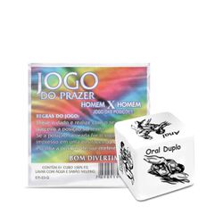 DADO JOGO DO PRAZER HOMEM X HOMEM - 00393 - YESSEXSHOP