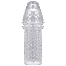 CAPA PENIANA EXTENSORA COM ESTIMULADORES - 00593 - YESSEXSHOP