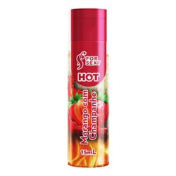 ORAL MORANGO COM CHAMPANHE HOT 15ML - 00713 - YESSEXSHOP