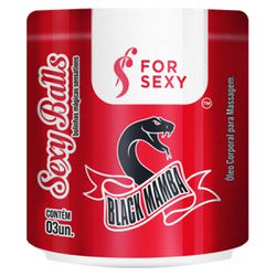 BLACK MAMBA TRIBALL 3 UN - 00611 - YESSEXSHOP