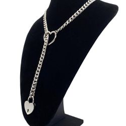 COLEIRA COLAR COM CHAVE E CADEADO - 01967 - YESSEXSHOP