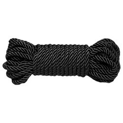 CORDA ERÓTICA 10 METROS PRETA - 00846 - YESSEXSHOP