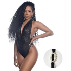 BODY TAILANDES RENDA PRETO - 01948 - YESSEXSHOP