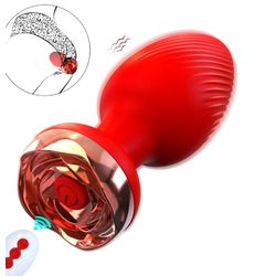 PLUG ANAL VIBRATÓRIO COM CONTROLE ROSA ENCANTADA ... - YESSEXSHOP