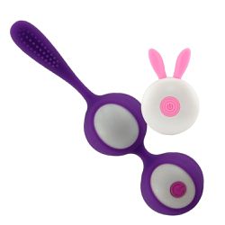 BOLAS TAILANDESAS VIBRATÓRIAS COM CONTROLE ROXA - ... - YESSEXSHOP