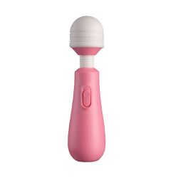 MINI VIBRO VARINHA MÁGICA ROSA - 00426 - YESSEXSHOP