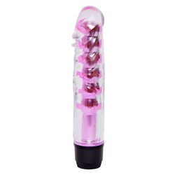 VIBRADOR PERSONAL ROSA COM CAPA ESTIMULADORA - 002... - YESSEXSHOP