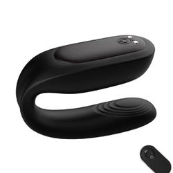 VIBRADOR DE CASAL RECARREGÁVEL COM CONTROLE REMOTO... - YESSEXSHOP