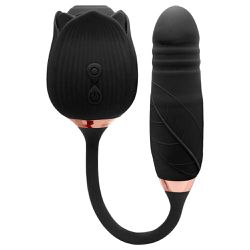VIBRADOR E SUGADOR ROSA ENCANTADA RECARREGÁVEL - ... - YESSEXSHOP
