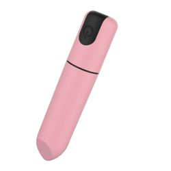 BULLET RECARREGÁVEL ROSA 10 NÍVEIS - 01268 - YESSEXSHOP