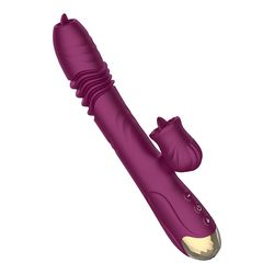 VIBRADOR RABBIT LORD DOUBLE LÍNGUA - 02082 - YESSEXSHOP