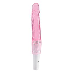 VIBRADOR GLANDE JELLY ROSA - 02080 - YESSEXSHOP