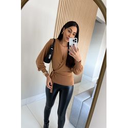 BLUSA TRICO TRANSPASSADA - 1672 - YOOUME STORE