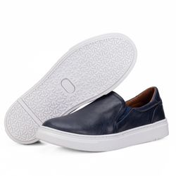 SLIP ON ATOS MARINHO - SLIP ON ATOS MARINHO - ZAFREM