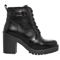 BOTA FEMININA CADARÇO PRETO - BOTA FEMININA CADARÇ... - ZAFREM