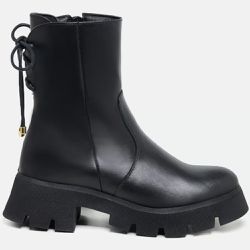 BOTA FEMININA CORDÃO PRETO - BOTA FEMININA CORDÃO ... - ZAFREM