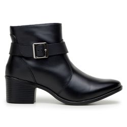 BOTA FEMININA CORRENTE PRETO - BOTA FEMININA CORRE... - ZAFREM